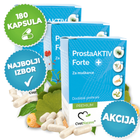 3x ProstaAktiv Forte Plus, 180 kapsula